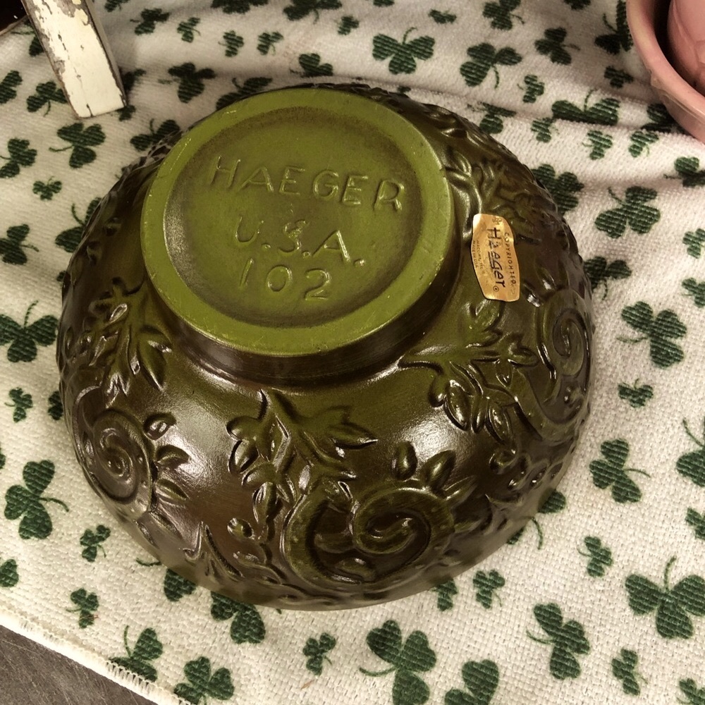Vtg Haeger 102 Embossed - Picture 13 of 13
